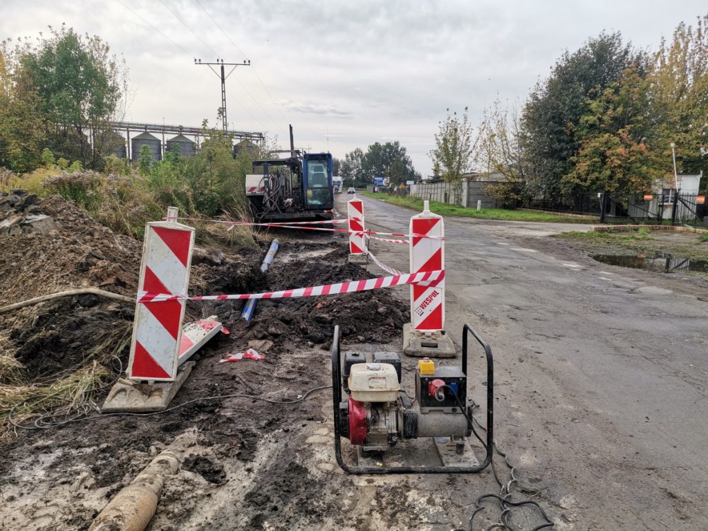 budowa sieci na jezdni