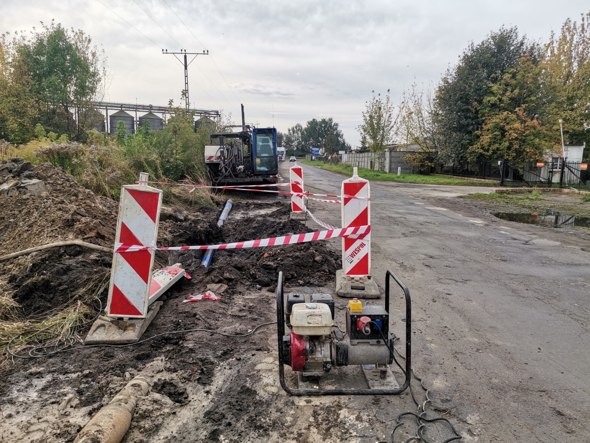 budowa sieci na jezdni