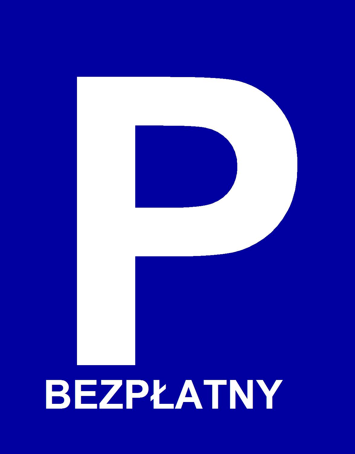 znak parking