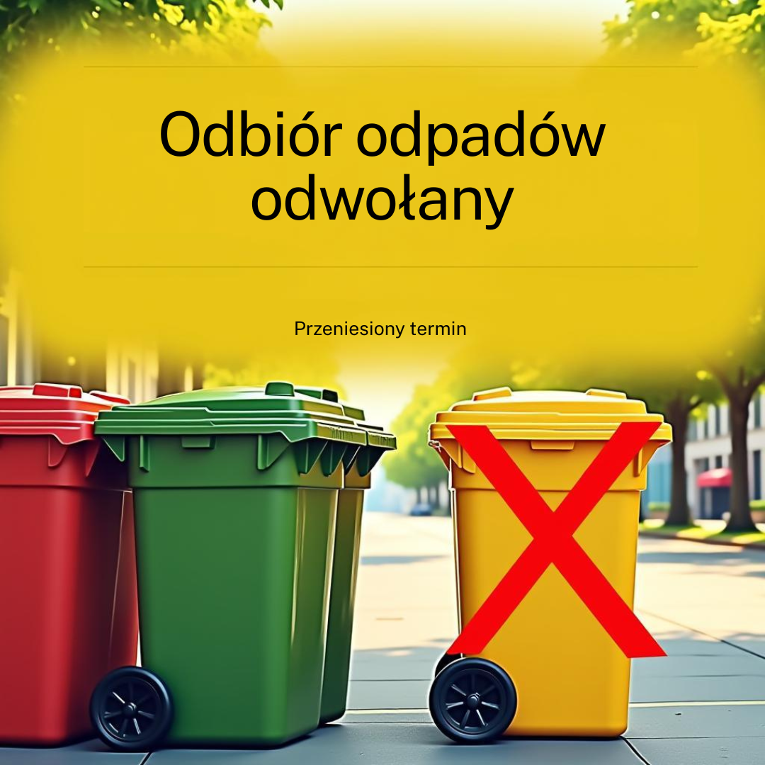 Odbiór odpadów w Gminie Niechlów odwołany